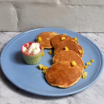 sweetcorn drop scones