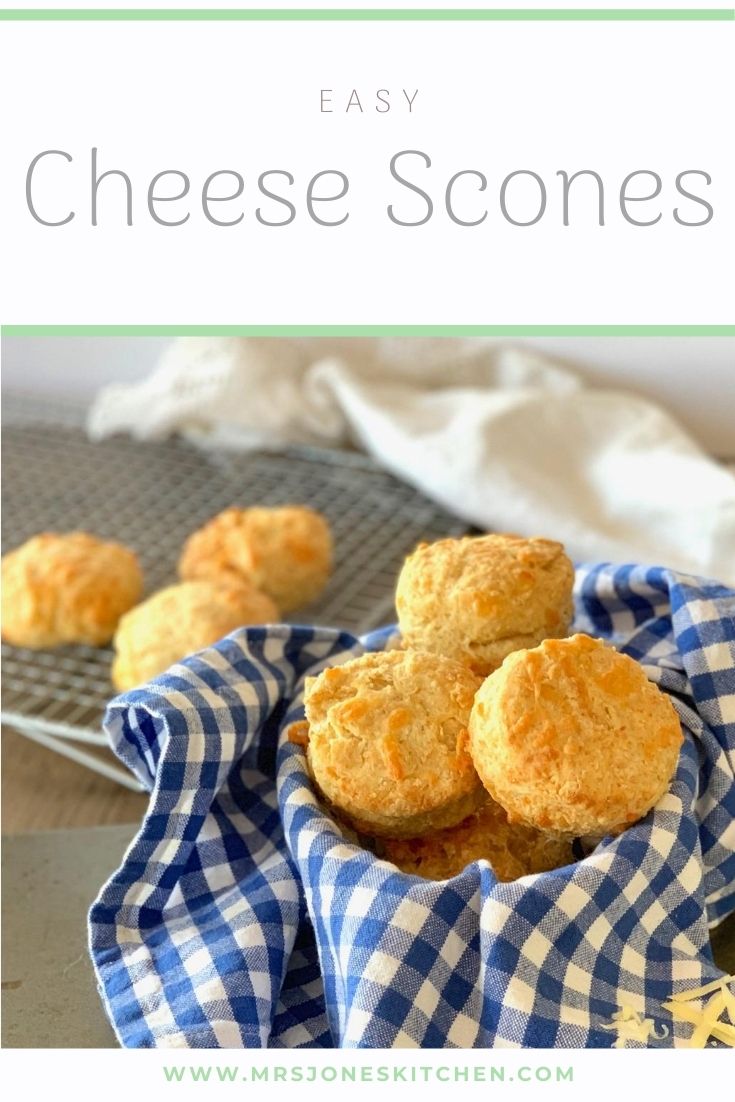 Cheese Scones - Mrs Jones's Kitchen
