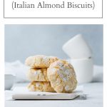 ricciarelli Italian almond biscuits pin