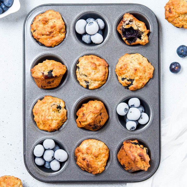 Vegan Blueberry Muffins No Added Sugar Mrs Jones's Kitchen