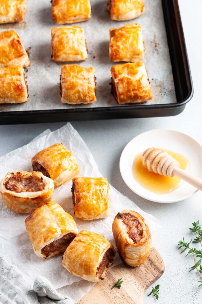 Honey Mustard Sausage Rolls Mrs Jones's Kitchen