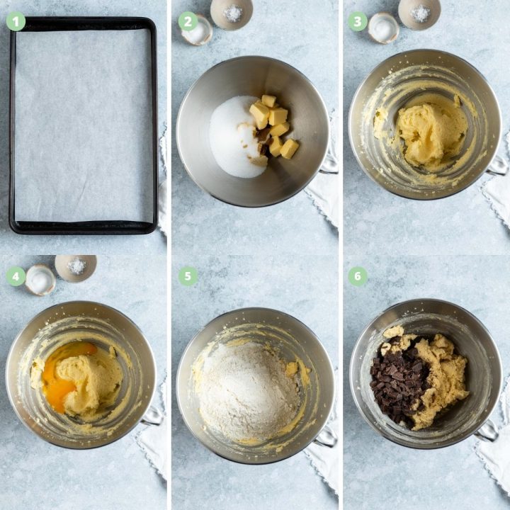 step by step photos on how to make the cookies